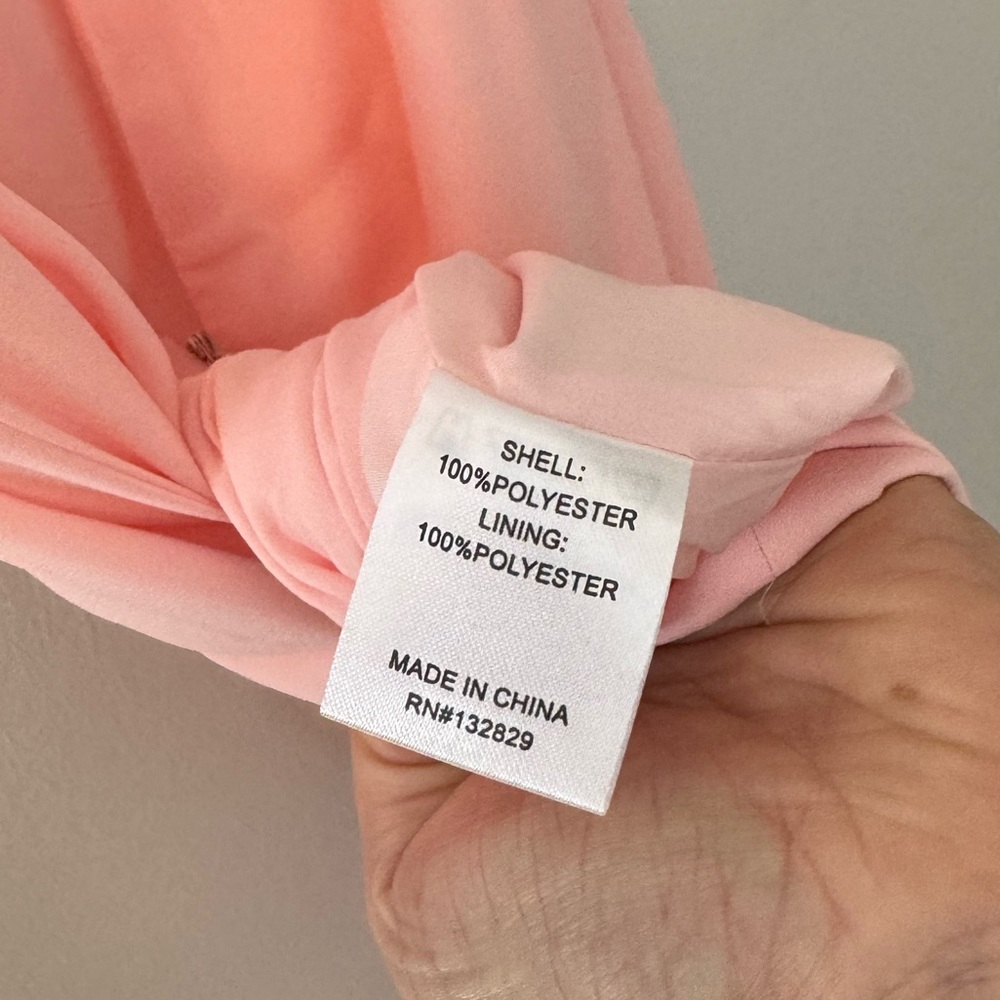 NWT Superdown X Revolve Addison Maxi Dress in Blush Pink - XS - Picture 12 of 13